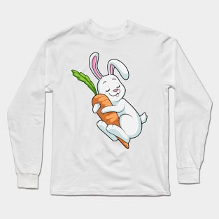 Rabbit with Carrot Long Sleeve T-Shirt